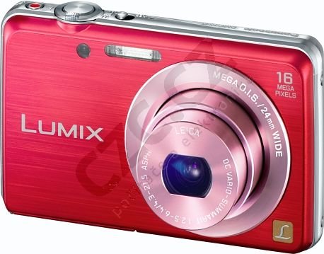 Panasonic DMC-FS45EP-R, červená