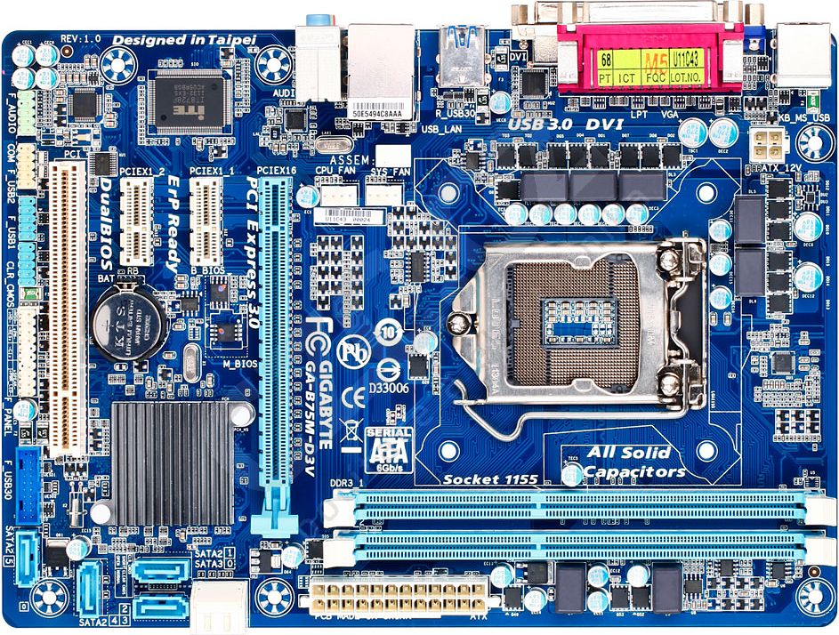 GIGABYTE GA-B75M-D3V - Intel B75