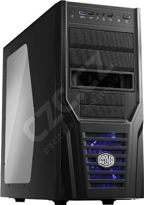 CoolerMaster Elite 431 Plus, černá