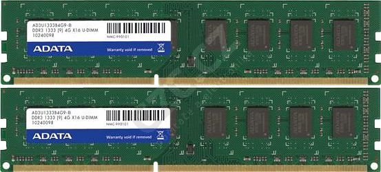 A-DATA Premier Pro Series 4GB (2x2GB) DDR3 1333