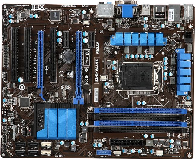 MSI ZH77A-G43 - Intel H77